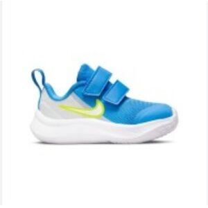 Nike Star Runner 3 Blue Grey White Toddler Boy's Girls Shoes 7C